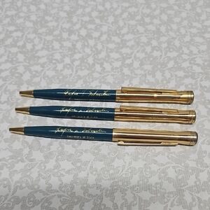 Vintage North Carolina Secretary of State Advertisement Ballpoint Pens